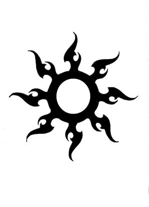 Tribal Sun Tattoos